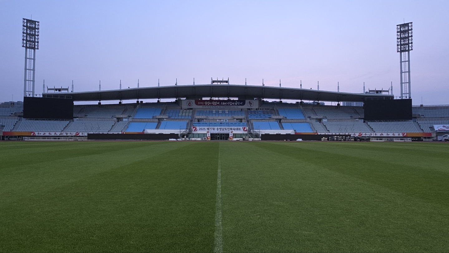 제 77회 충남남도민체육대회 야외용 LED 전광판 설치 