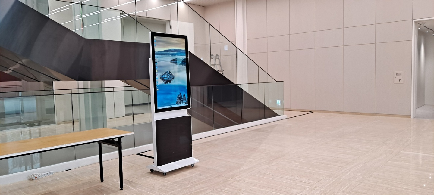 우양미술관 스탠드 사이니지 렌탈